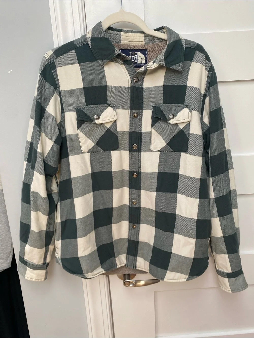 Northface men’s barn core jacket, cotton jacket, utility jacket